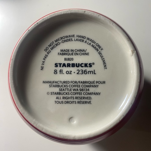 Starbucks 2020 Christmas mug limited edition with lid - Picture 3 of 3